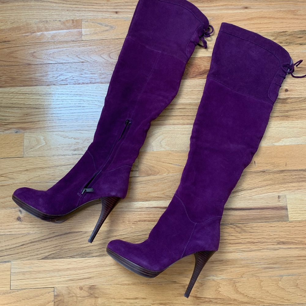 Sam Edelman Over The Knee suede boots